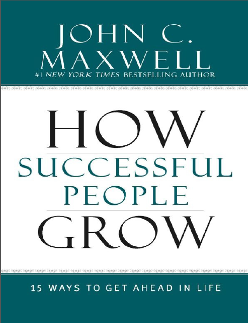 Cover of How Successful People Grow 